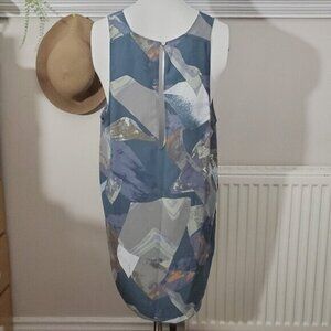 ARITZIA Wilfred Silk blend Tank Blouse- Marbled- Size L